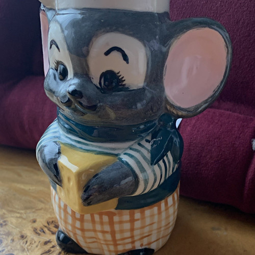 Ceramic mouse chef parmasan - mouse,