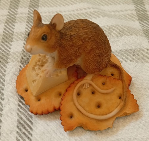 Figurine mouse cheese - mouse, &