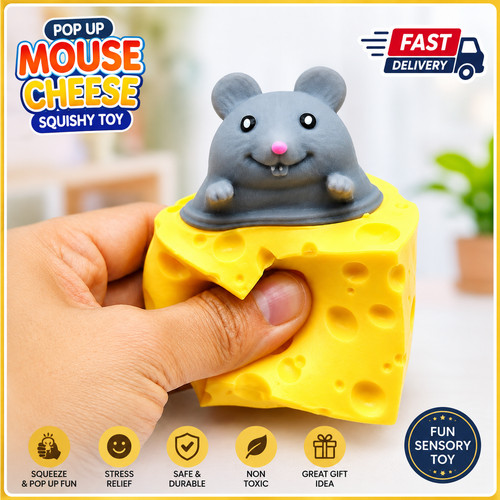 Pop mouse cheese - mouse, squeeze