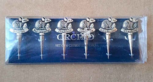 Orchid mouse cheese markers - orchid,