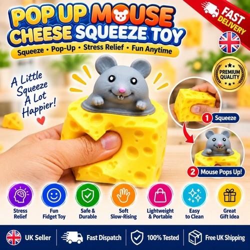 Pop mouse cheese squeeze - pop,