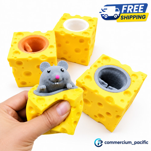 Pop mouse cheese squeeze - &,