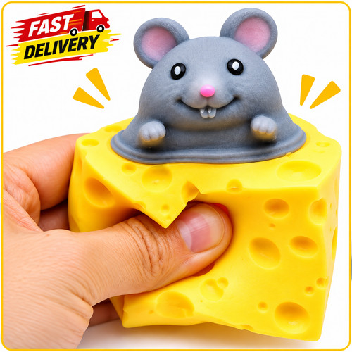 Pop mouse cheese squishy - mouse,