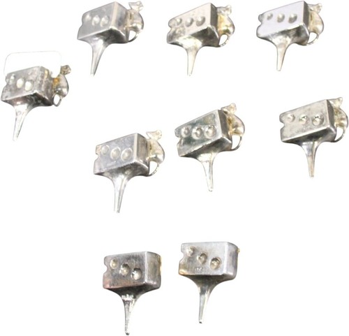 Silea silver tone metal - 8x,